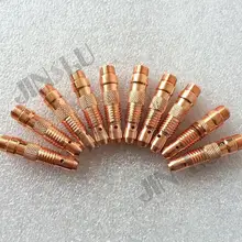 Грузовой free1.6mm цанговые тела для TIG сварочный фонарь WP17 WP18 WP26 10 шт./лот