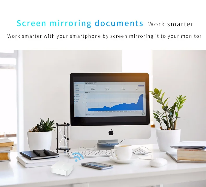 Самоклеющийся интерфейс для ТВ ключ MiraScreen X7 Беспроводной WI-FI для iOS Android телефон аудио видео Miracast Мини PC/ТВ для автомобиля