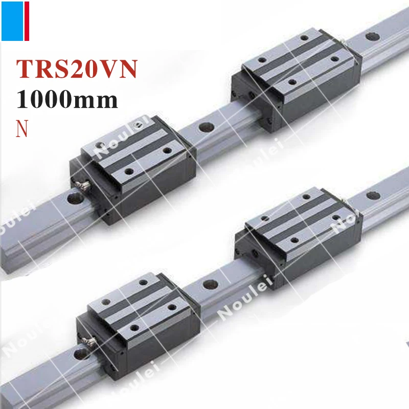 

TBI TBIMOTION TR20N 1000mm linear guide rail with TRS20VN slide blocks stainless steel CNC sets X Y Z Axis