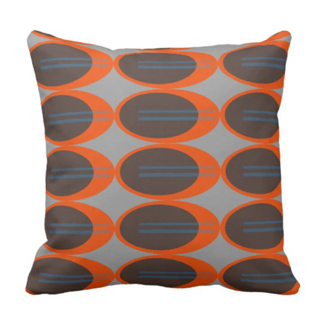 Throw Pillow Cover Retro Mid Century Modern Living Room Ative Throw Pillow Cover Retro Mid Century