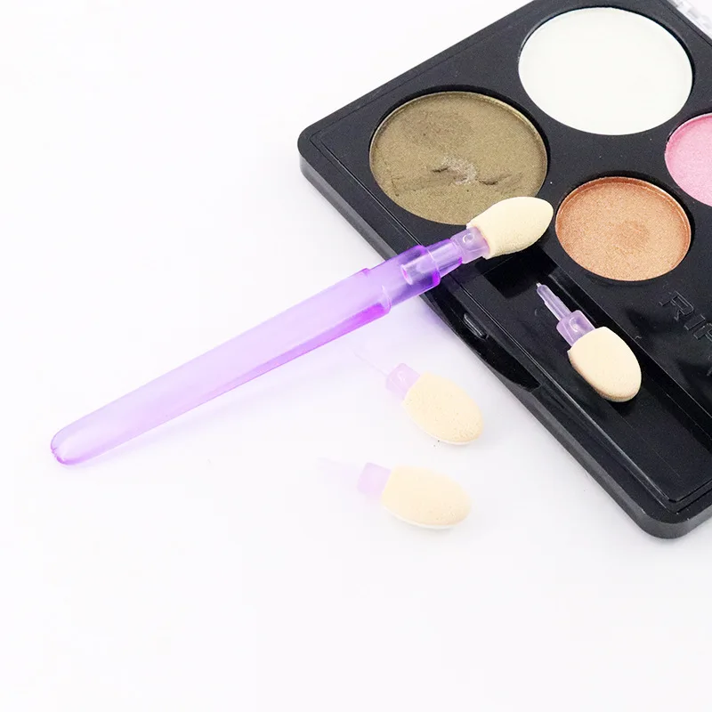 10Pcs Makeup Sponge head can be used repeatedly Eye Shadow Eyeliner Lip