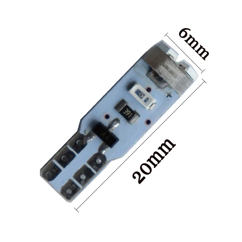 100 шт. AC 12V T5 led 5 SMD 3014 LED 5SMD приборная панель Спидометр лампа накаливания на