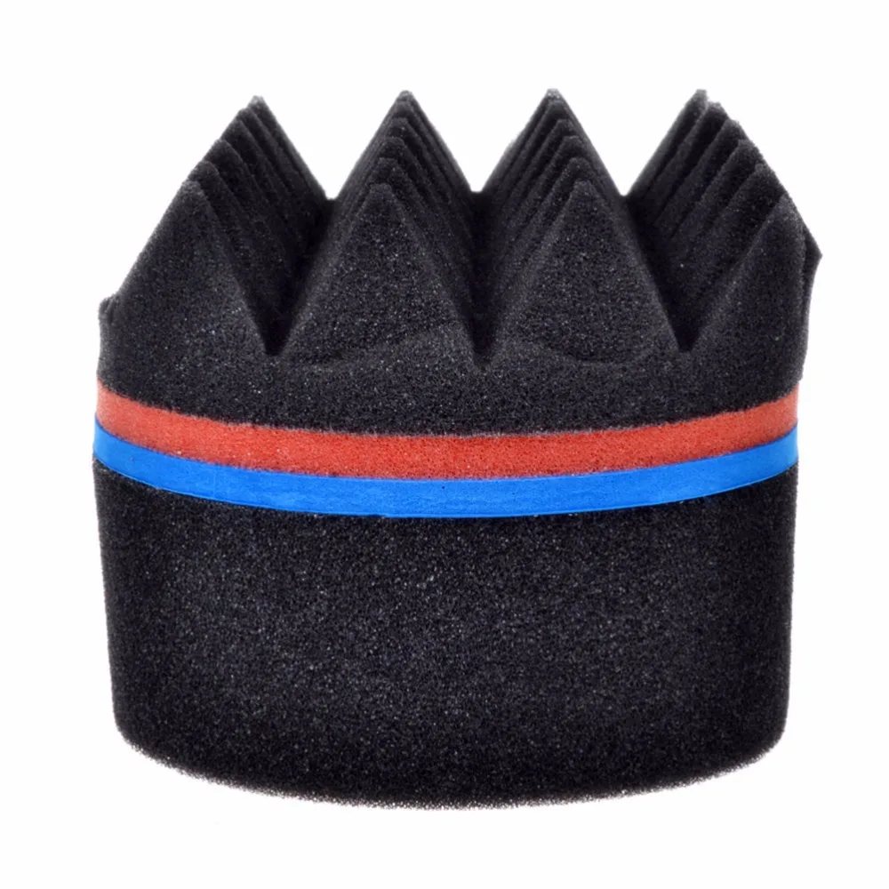 

High Quality Hair Curl Sponge Brush Professional Double Sides Pyramid Afro Coil Wave Sponge Brushes Magic Twist Hair Sponge
