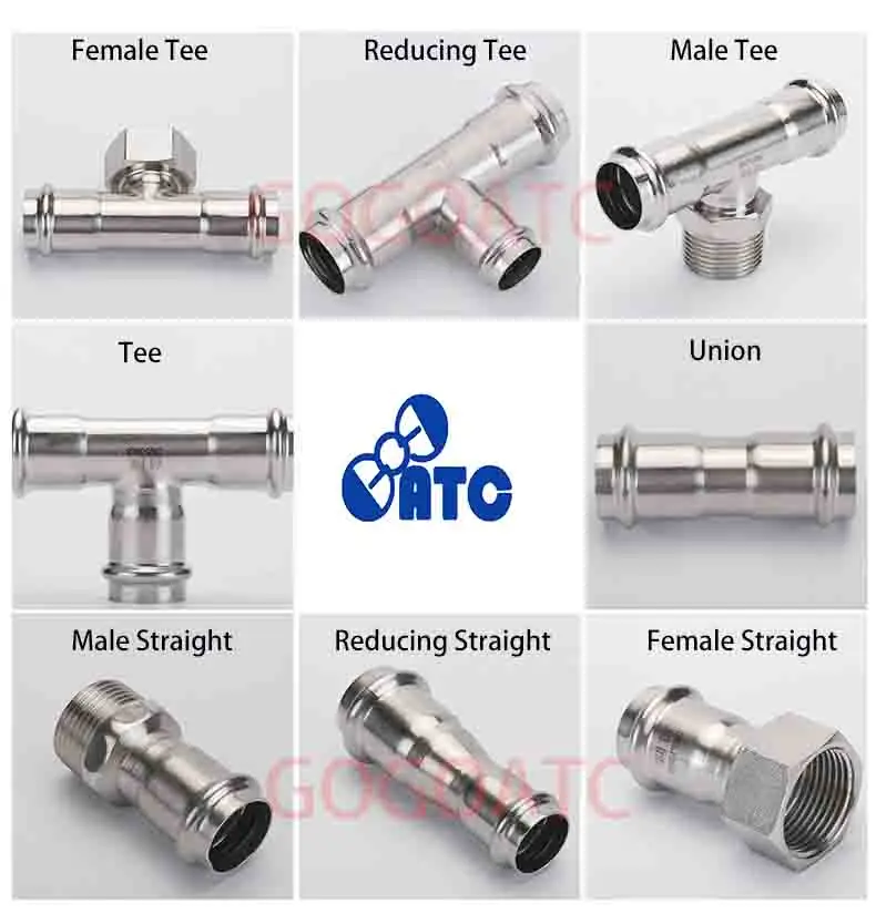 Соединительный фитинг для труб из нержавеющей стали 304 горячей ...