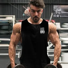 Мужская дышащая Беговая майка для тренажерного зала быстросохнущая спортивная рубашка без рукавов Мужская спортивная одежда летняя крутая мужская майка для бега