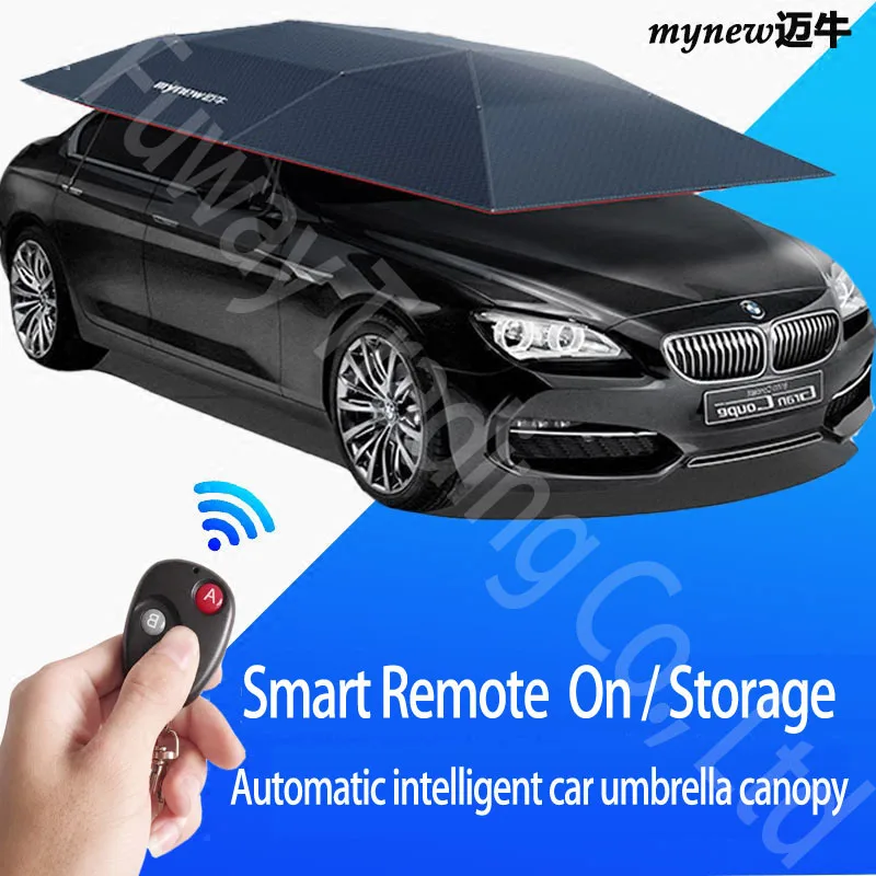 

DHL Free Shipping!!! Factory wholesale New Arraival Automatic Car Parasols Remote Control Support Phone app Car Covers