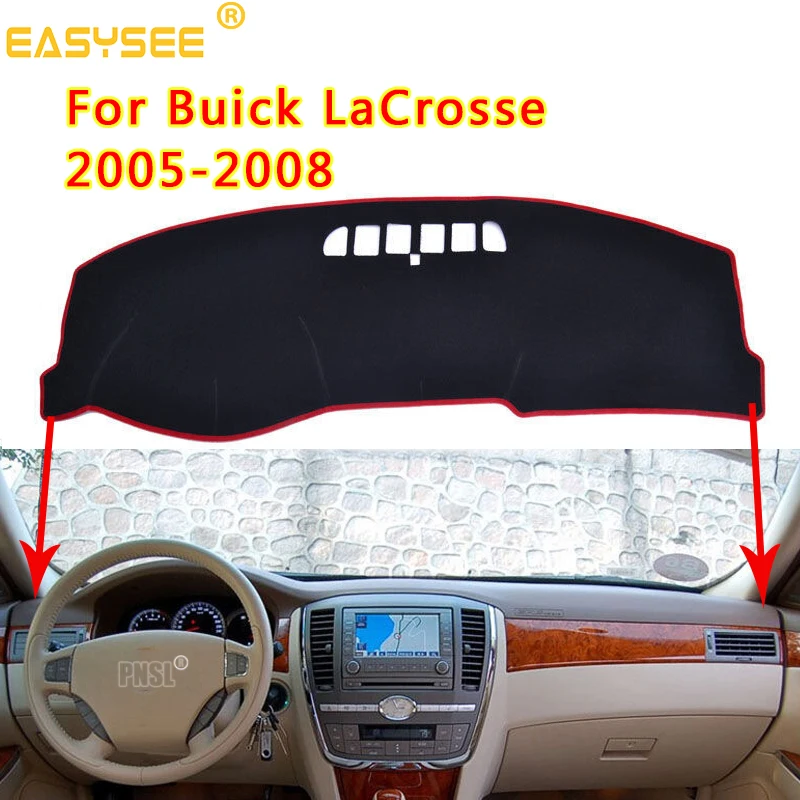 

Dashboard Cover Pad Dashmat Dash Mat Sun Shade Dash Board Cover Carpet For Buick Lacrosse 2005 2006 2007 2008 Dust proof