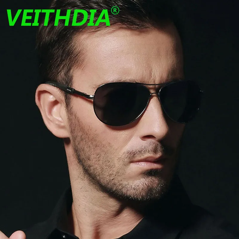 Бренд VEITHDIA, поляризационные солнцезащитные очки, мужские солнцезащитные очки для вождения, UV400, мужские аксессуары, очки oculos de sol masculin для мужчин, 3088