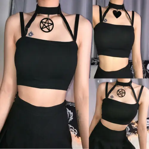 

2019 Women Summer Beach Sleeveless T-Shirt Slim Gym Sports Crop Top