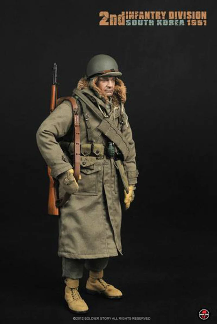 SoldierStory SS069 Вторая мировая война США Вторая пехотная дивизия 1/6 солдат фигурка модель