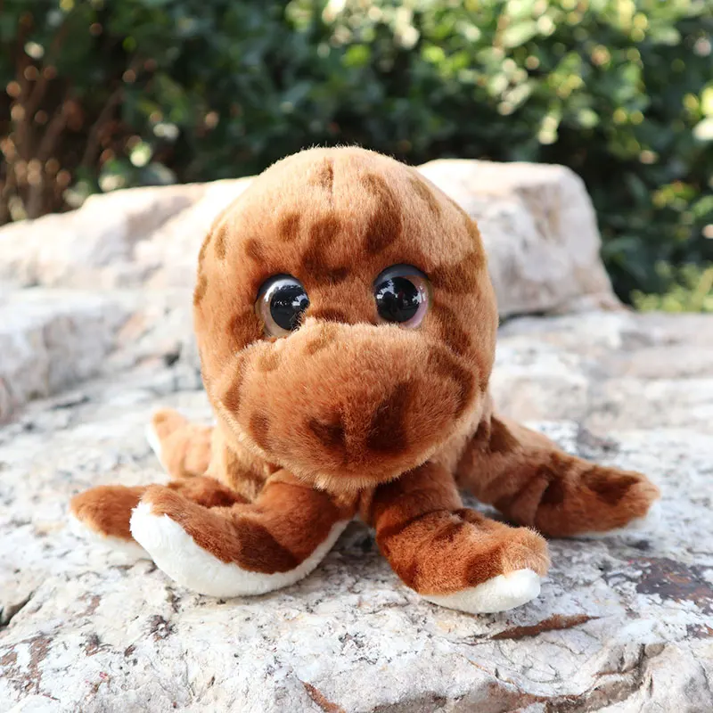 

14CM Cute Big Eyes Octopus Plush Toys Lifelike Sea Animal Stuffed Toys Birthday Gifts For Kids Clearance Sale