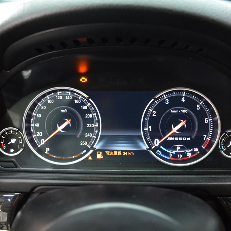 

car LCD dashboard full level gauge for bmw f10 f11 heads up display meter original high quality car accessories