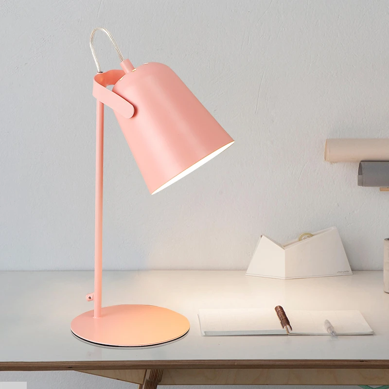 

table lamp Nordic modern simple creative personality desk reading office bedside desk lamps