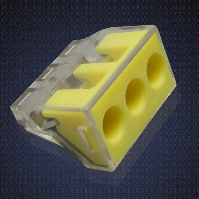 Wire connector wire junction box terminal lugs 256 level only installed hard wired PCT103D 10