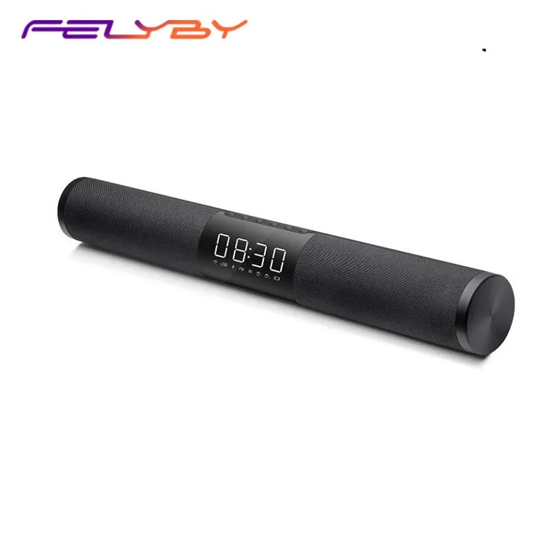 

FELYBY C18 new sound Blaster Bluetooth speaker with alarm clock subwoofer dual speakers with card radio Bluetooth audio