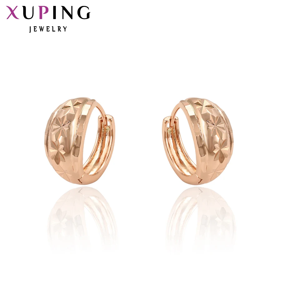 

Xuping Fashion Elegant Earring Rose Gold Color for Women Girls Popular Design Jewelry Mother's Day Gift S97.6-96693
