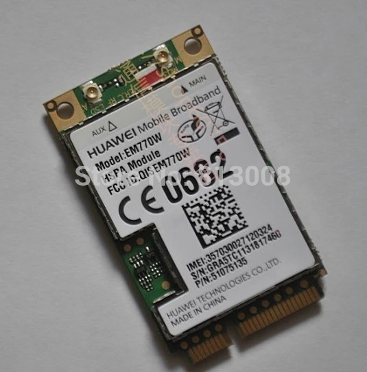 Разблокированная карта EM770W GPRS EDGE WCDMA 3G WWAN новинка 100% оригинальная Подлинная GPS