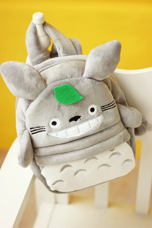 Новое поступление плюшевый Детский рюкзак Totoro, милый мягкий школьный рюкзак для детей, мультяшная сумка для детей, подарки для мальчиков и девочек
