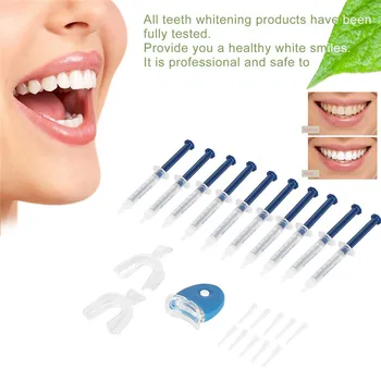 

10 PCS White Teeth Tooth Whitening System Whitener Bleaching Kit Oral Gel Kit Dental Equipment Whitener Oral Hygiene