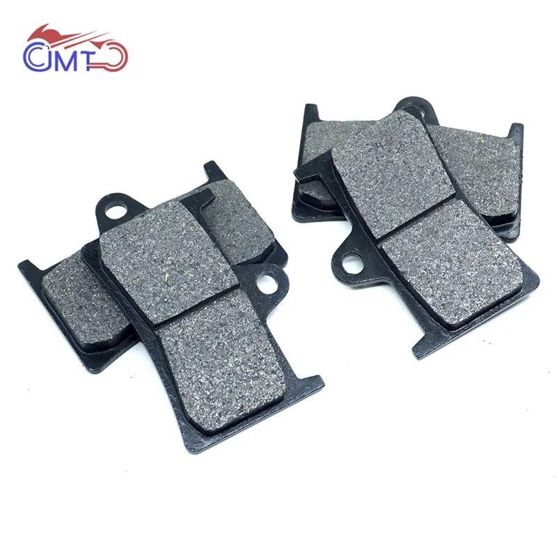 2xFront Brake Pads Для Yamaha YZF-R1 YZFR1 2002-2003 YZF-R6 YZFR6 1999-2002 YZFR6S 2001-2002 спереди и сзади тормозные колодки доску для серфинга - Цвет: 2xFront Brake Pads