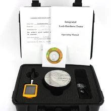 Ручка Тип тестер твердости Leeb LM330 цветной дисплей интегрированный дюрометр твердость