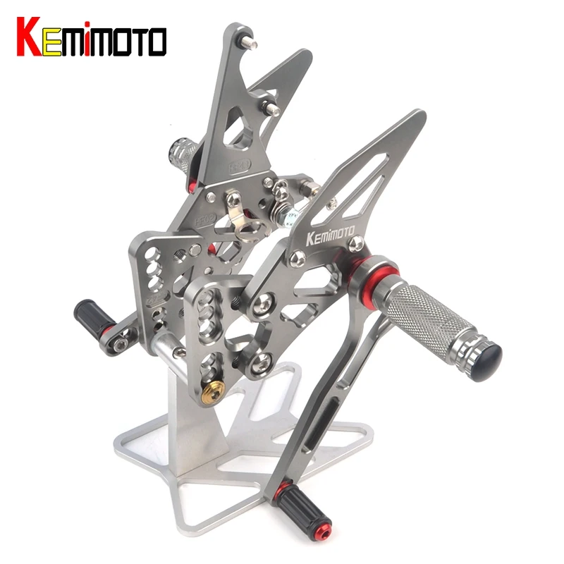 

2005 2006 K5 GSXR 1000 CNC Adjustable Rear Sets Rearset Footrest Foot Rest Pegs for SUZUKI K5 GSX-R1000 2005 2006