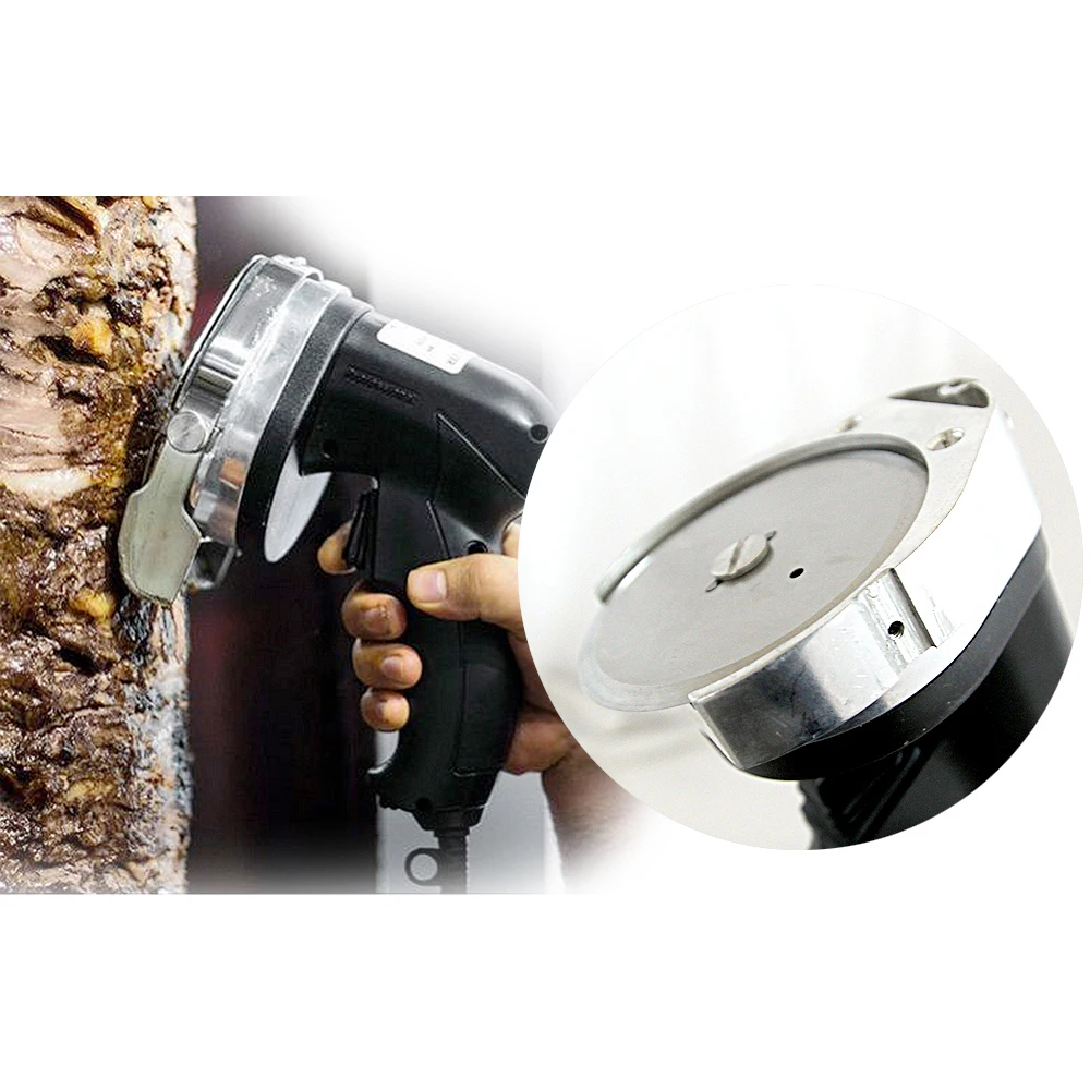 Stainless Steel Kebab Slicers Shawarma Machine Kitchen Knives Cutter Machine For Shawarma Kebab Makers Cleaver Knife