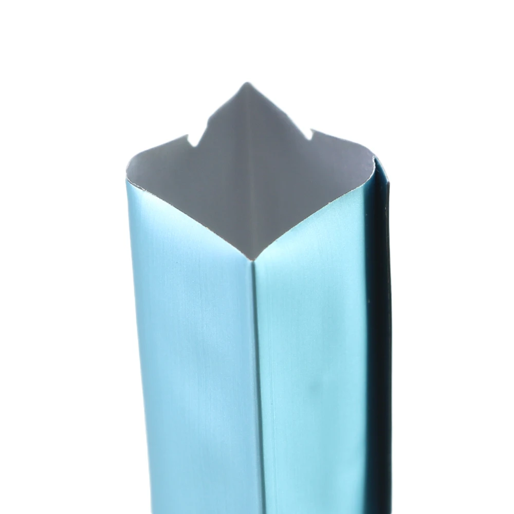 3X12 см бы цвет зеленый, синий заварены алюминиевой фольги плоские упаковки открытым верхом мешочки упаковочные мешки для порошка