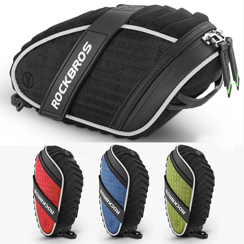 Best ROCKBROS Cycling Bicycle Bag  Rainproof Saddle Bag Reflective Bike Bag Shockproof Cycling Rear Seatpost Bag MTB Bike Accessories 2 Best ROCKBROS Cycling Bicycle Bag  Rainproof Saddle Bag Reflective Bike Bag Shockproof Cycling Rear Seatpost Bag MTB Bike Accessories 2