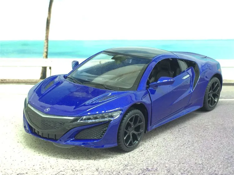 Акция Цена 1:32 Масштаб Honda Acura NSX литая под давлением модель автомобиля из металлического сплава со звуком светильник Модель автомобиля игрушки для детей Подарки
