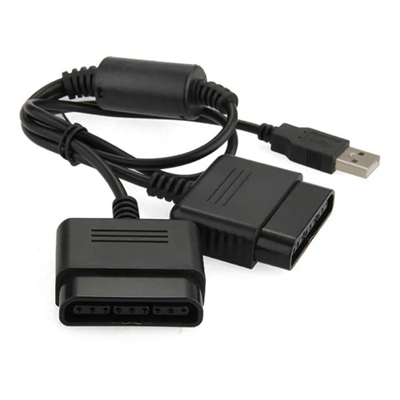 MEMTEQ USB контроллер конвертер для PS2 к ПК двойной порт PlayStation 2 игровой адаптер комбо|