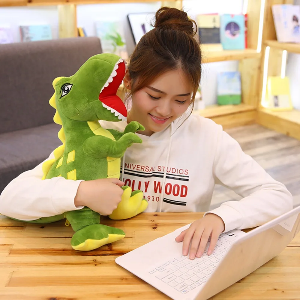 Miaoowa 1pc 60cm New Dinosaur Plush Toys Cartoon Tyrannosaurus Cute Stuffed Toy Dolls for Kids Children Boys Christmas Gift Miaoowa 1pc 60cm New Dinosaur Plush Toys Cartoon Tyrannosaurus Cute Stuffed Toy Dolls for Kids Children Boys Christmas Gift