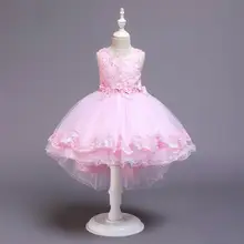 CAILENI Children Formal Party Dress New Kid Girls Princess Dress Prom Ball Gown Birthday Gift Frock For Girls 2-10 Years
