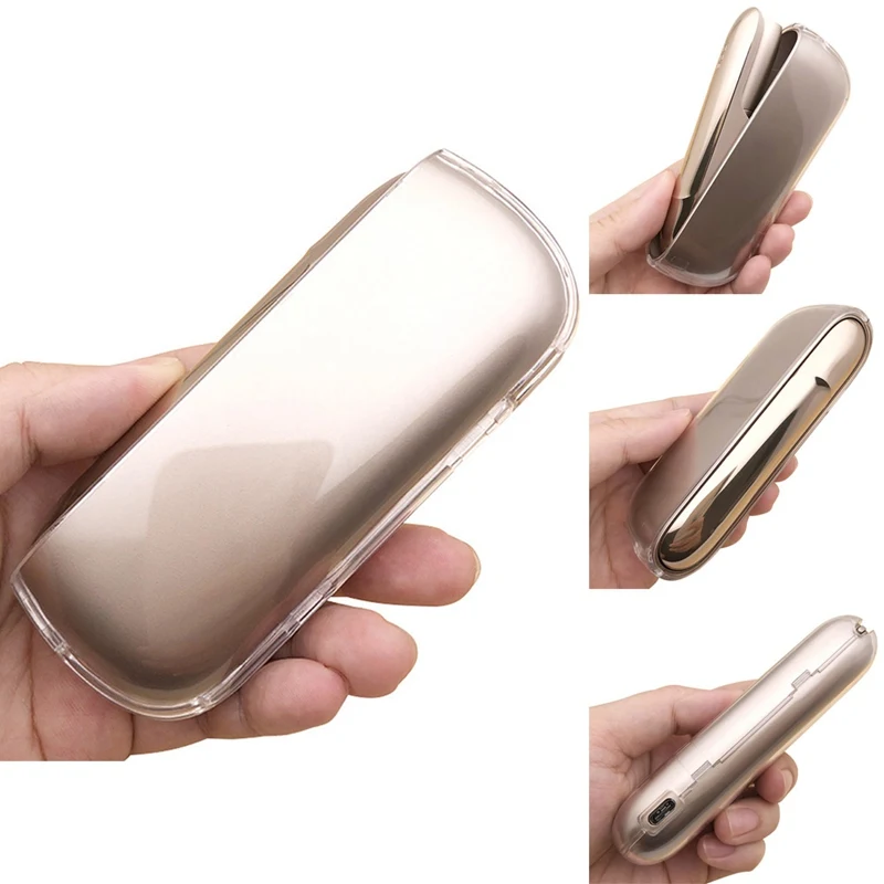 PC Case Electronic Cigarette Newest Transparent Full Protective Cases Hard Cover For IQOS IIII For IQOS 3.0