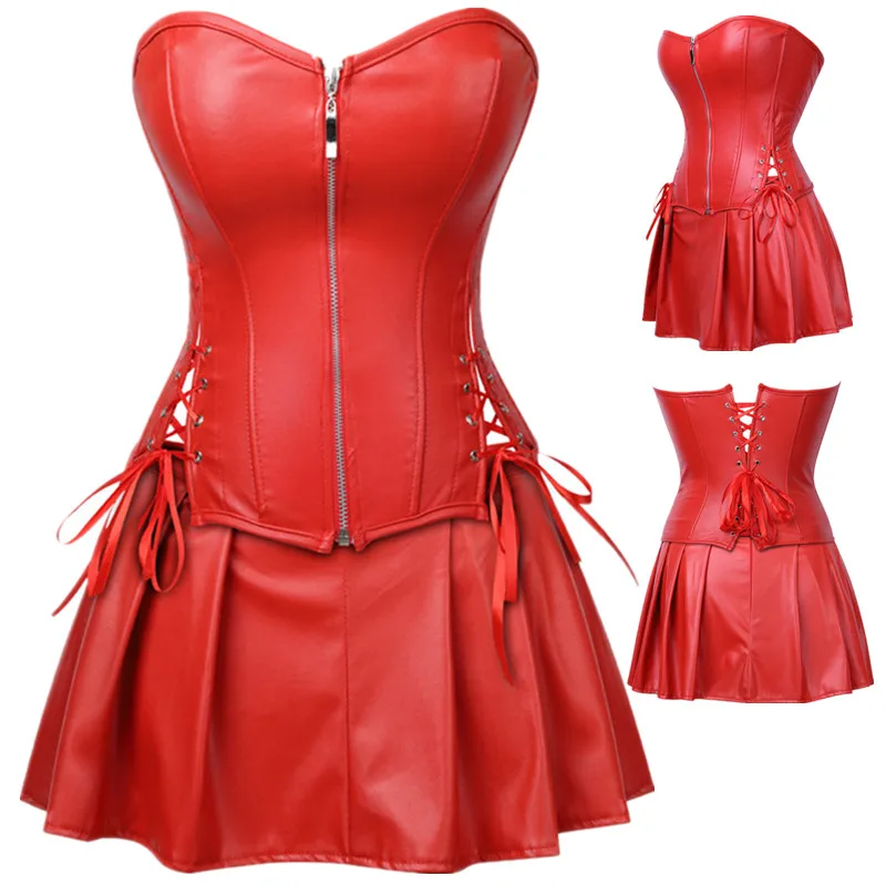 corset front dress