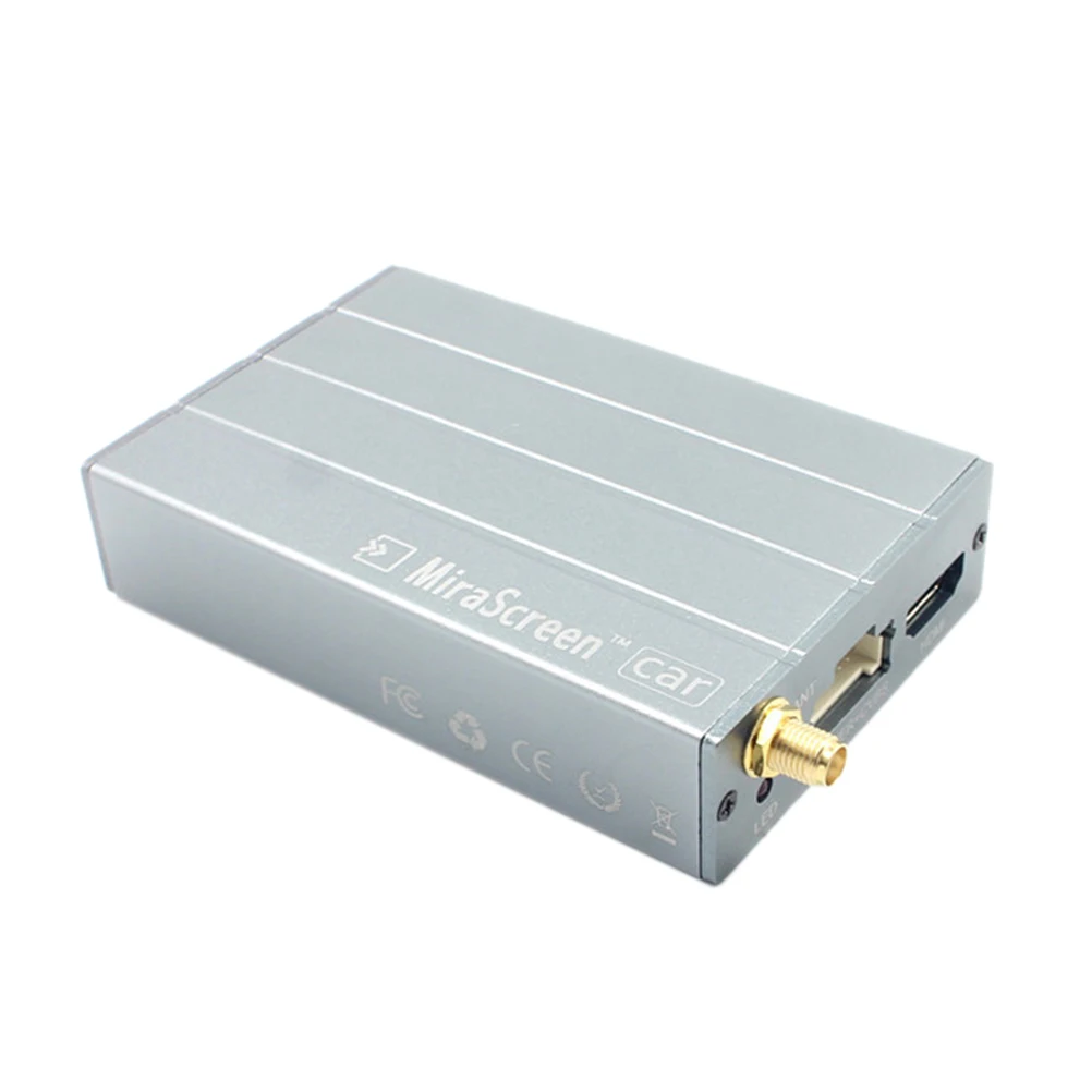 1 шт. автомобильный WiFi Дисплей зеркальная коробка адаптер MiraScreen DLNA Airplay GPS