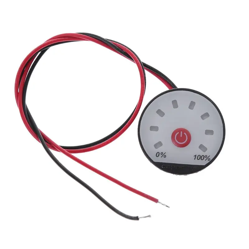 

3S Lithium Battery Capacity Indicator 12V Power Level Meter LED Display Li-ion Tester