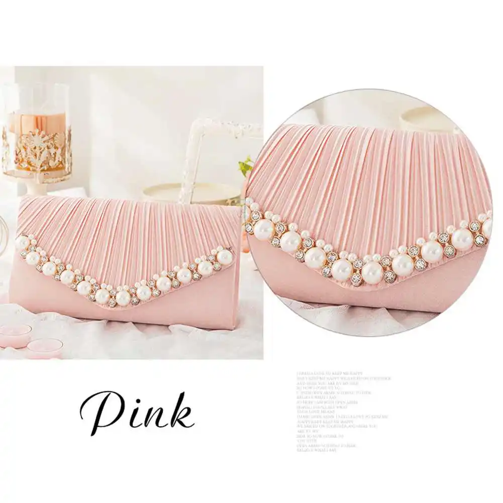 ABDB-Pearl Bijou вечерние сумки клатч сумка женская, розовая