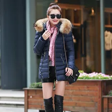Womens Coat Fur Hooded Jacket Winter Down Parkas Cheap Jackets For Womens Casacos Feminino Casual Coat Inverno Abrigos Mujer