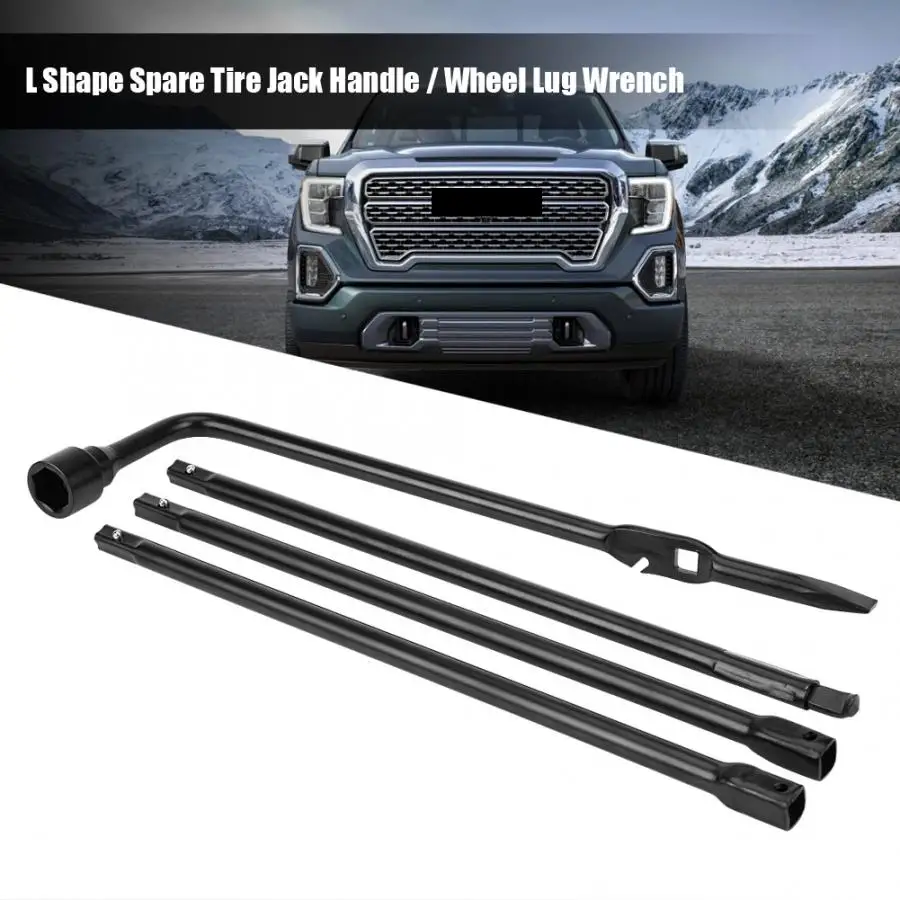 L Shape Spare Tire Jack Handle / Wheel Lug Wrench for Chevy Avalanche Silverado Suburban GMC Yukon Sierra Cadillac Escalade |