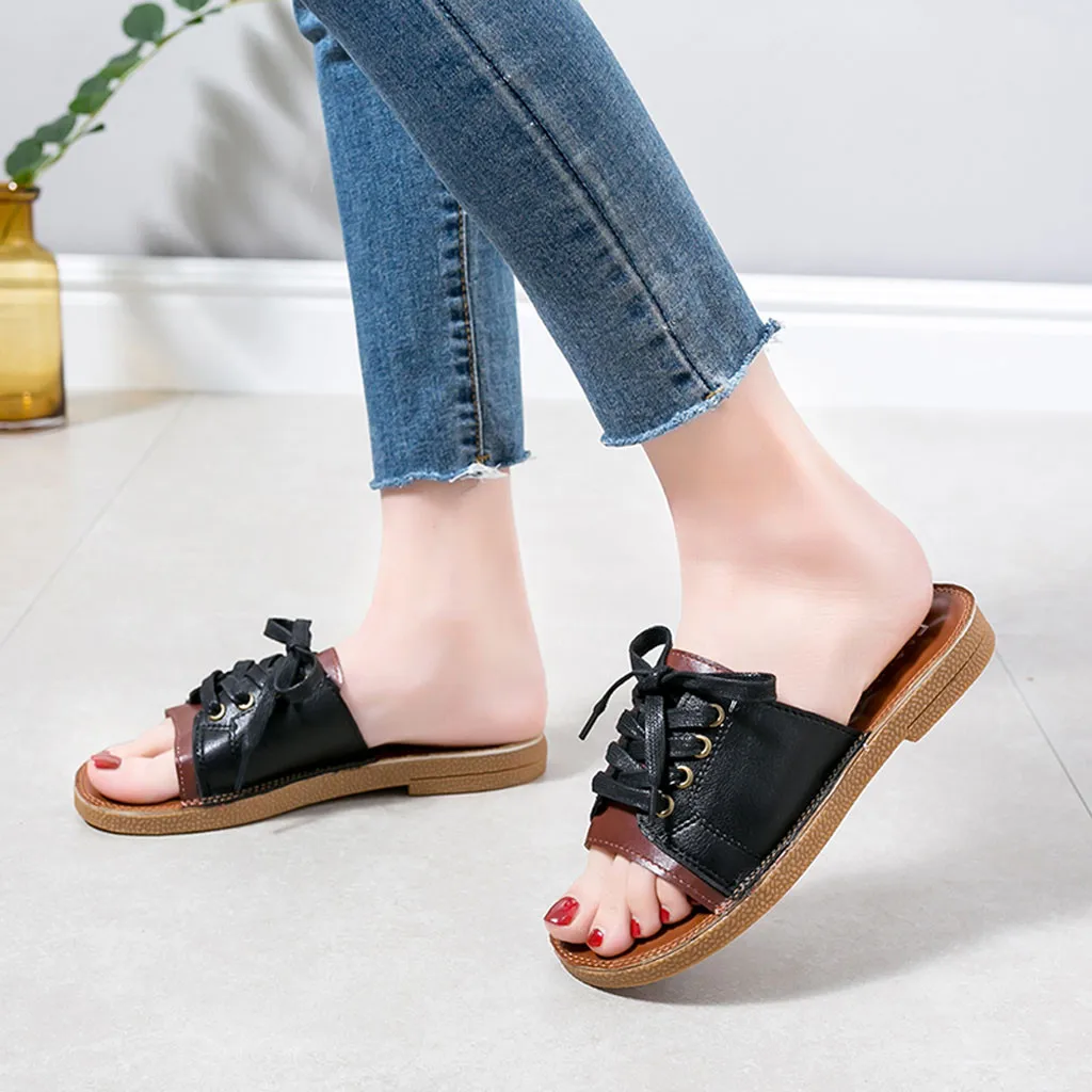 

2019 Summer Woman Slippers Women Slippers Flip Flop Womens Shoes Casual Flats Beach Zapatos De Mujer Chaussures Femme Terlik