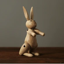 Decorative Wooden Rabbits For The Home