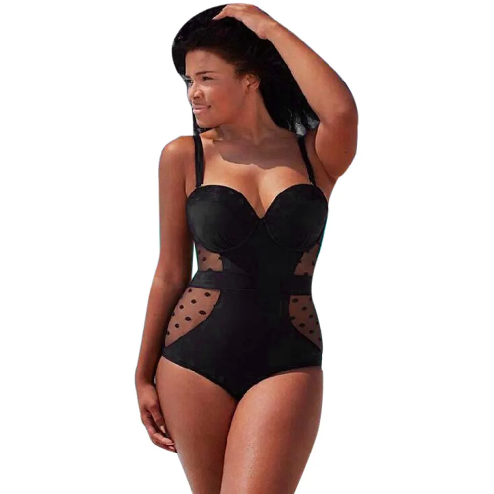 Swimsuit Bikini 2017 Sexy Swimwear Women Bathing Suit Black Summer One Piece Beach Jumpsuit Monokini Swimsuits Plus Size May18 plus-size-black-swimsuit : image Swimsuit Bikini 2017 Sexy Swimwear Women Bathing Suit Black Summer One Piece Beach Jumpsuit Monokini Swimsuits Plus Size May18 plus-size-black-swimsuit