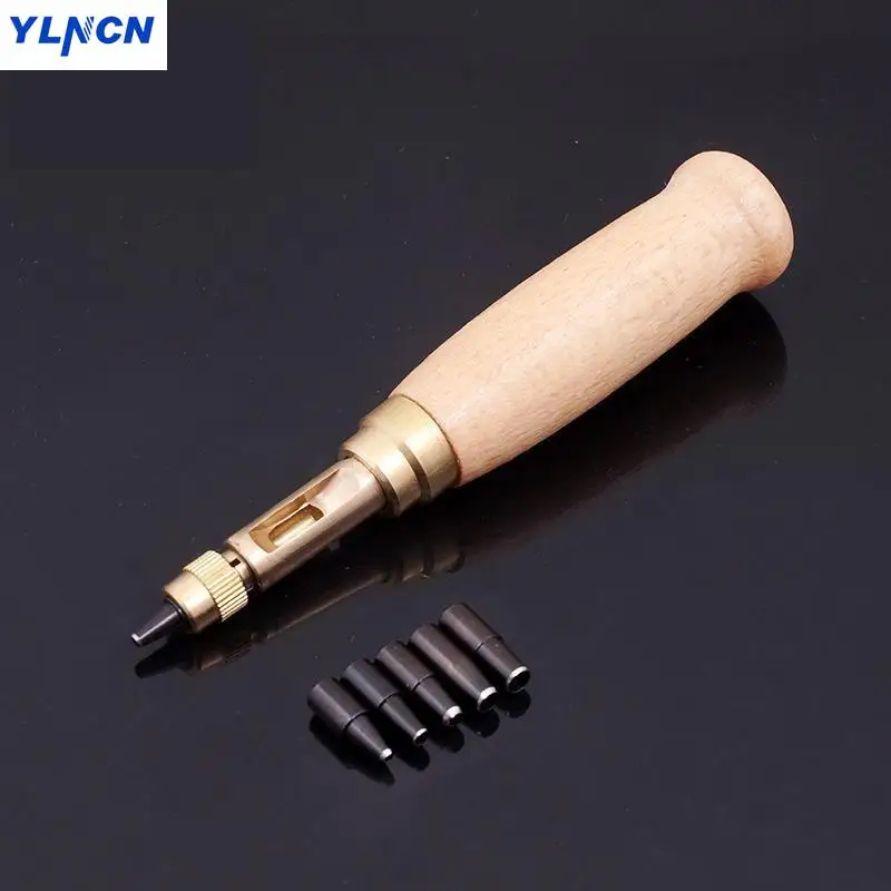 Automatic belt Hole puncher Changeable Belt punch 6 piece set