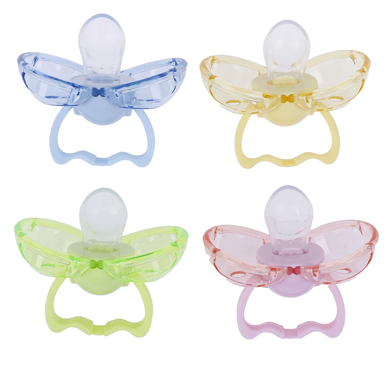 

1pc dustproof silicone Baby Pacifier Automatic Closing Pacifier Baby Nipples Baby Pacifier Care With Child Baby Accessory