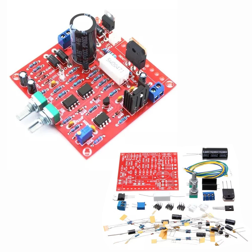 0-30V 2mA-3A Regolabile Alimentatore DC Modulo Regolato fai da te Kit con Alimentazione Cortocircuito e Protezione Limite di Corrente
