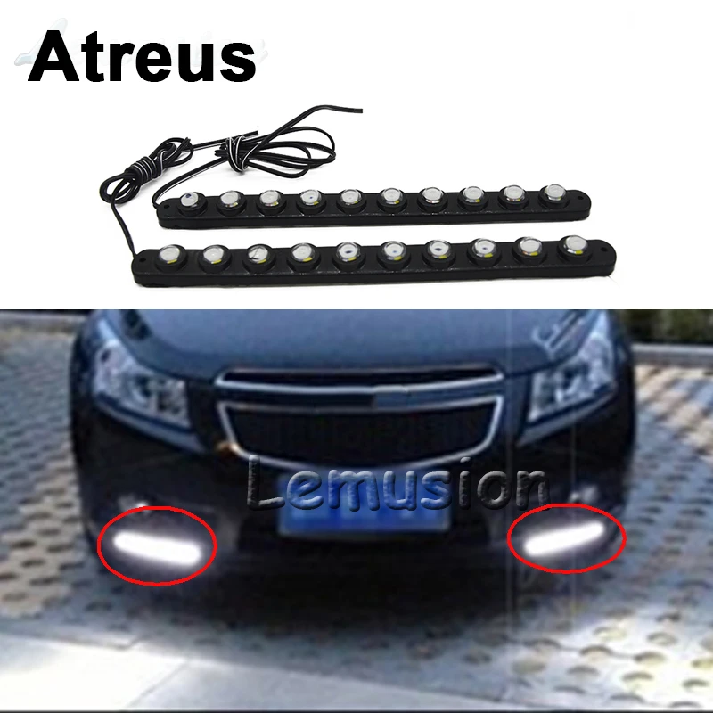 Atreus 2 шт. для Mercedes benz W204 W203 W211 AMG Mini cooper Skoda octavia a5 a7 Автомобильные фары дневного