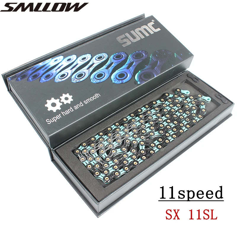 SUMC SX11SL 116L 11 цепь для скоростного велосипеда с MissingLink горных