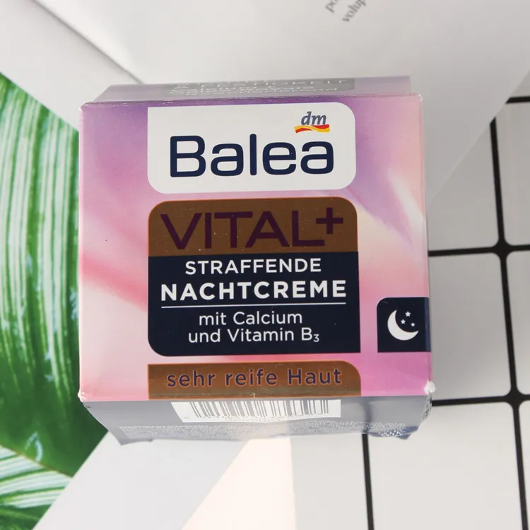 Крем Balea Vital + Baobab для дневной и ночной кожи женщин 55 70 лет увлажняющий