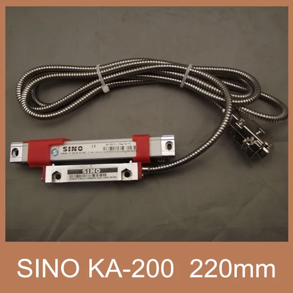 

Free Shipping 16mm*16mm Sino KA200 220mm Linear Scale Sino KA-200 220mm linear encoder for grinder